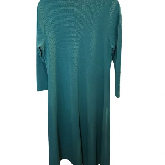 Zadie B’d Elegant Teal Dress - Picture 3 of 5